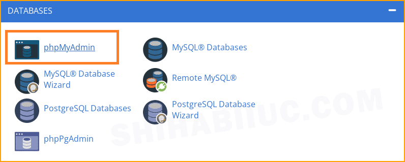 phpMyAdmin